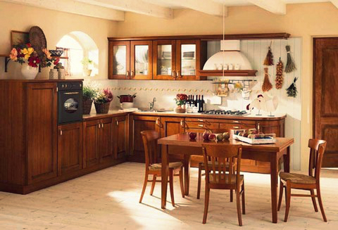 Soggiorno in muratura: arredare la cucina e il soggiorno in stile ... Mobili in vendita classici il mercatino