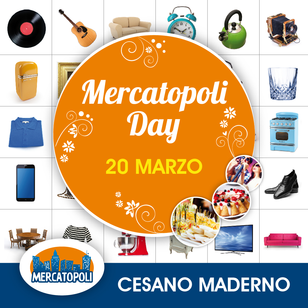Mercatopoli Day: festa a Cesano Maderno