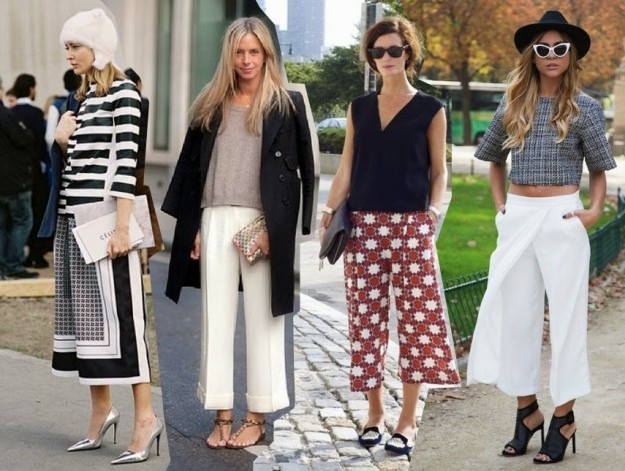 pantaloni a culotte