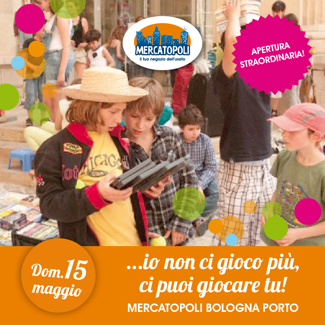 mercatopolino baratto giocattoli Bologna