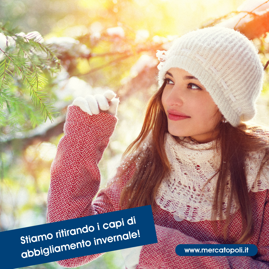 vendere abbigliamento invernale usato