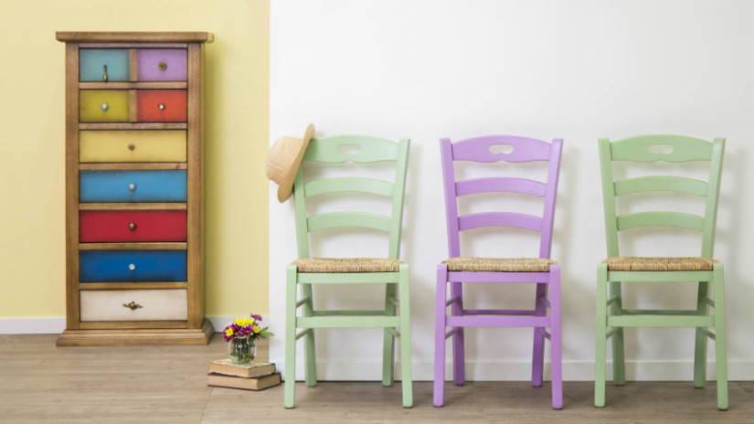 mobili colorati