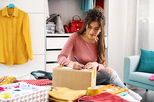 decluttering